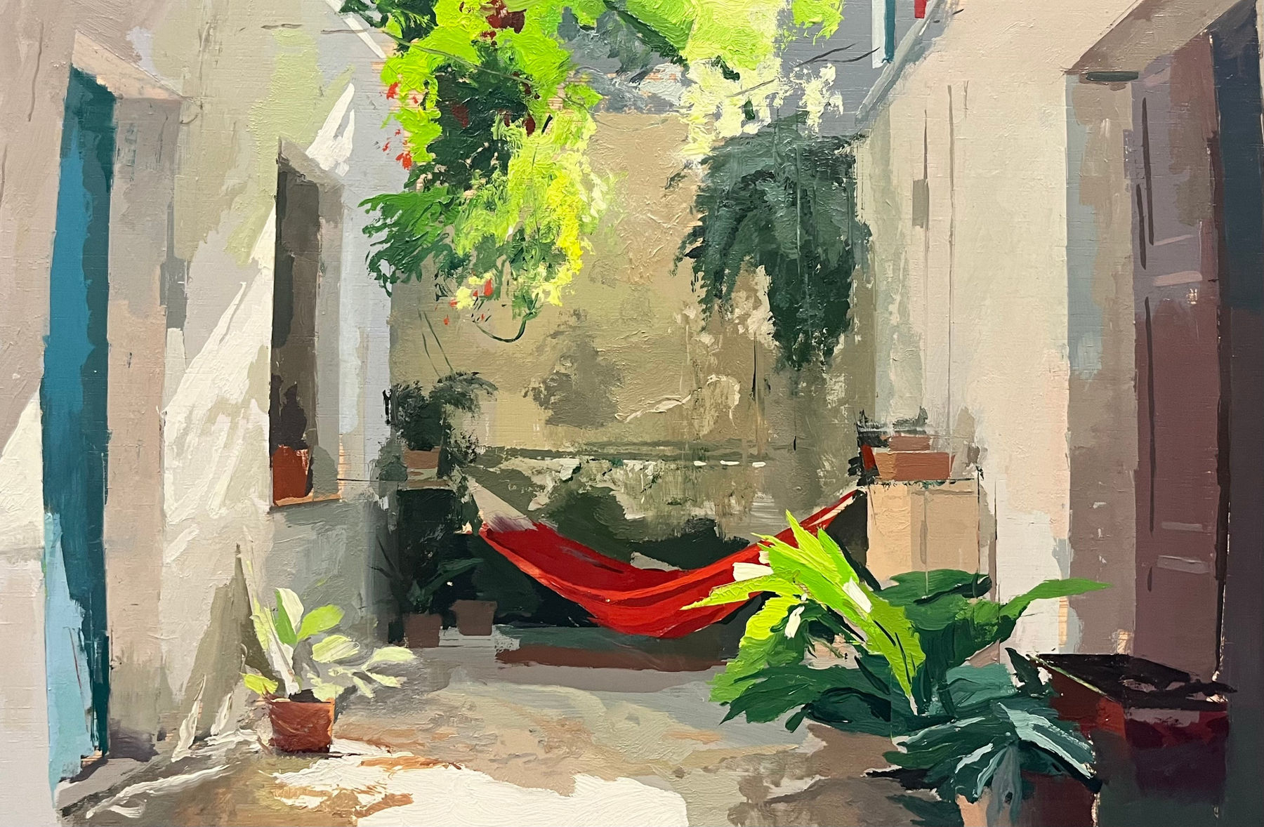 Antonio Barahona, La Hamaca Roja, 2024