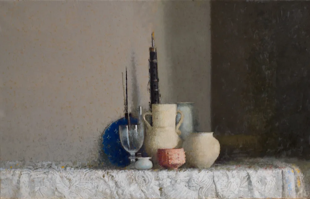 Pedro Escalona, Instrumento O/Tela, 2019