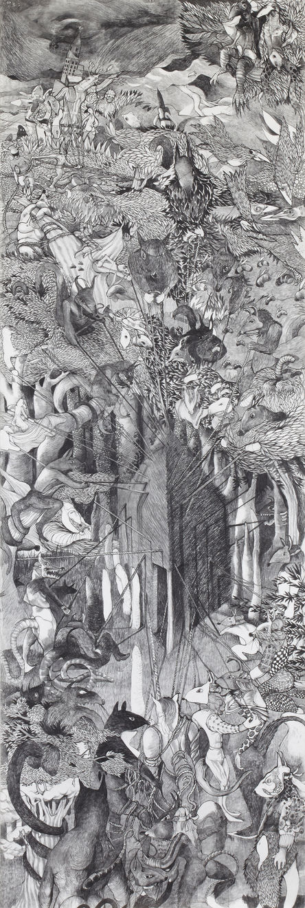 François Andes , Les Préparatifs (panel 10), 2019