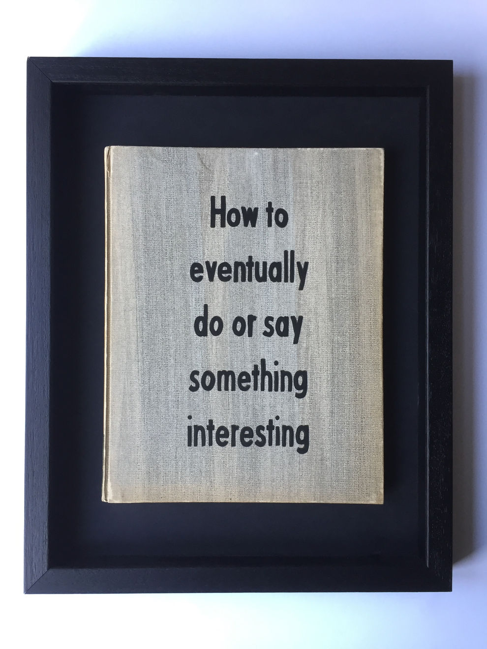 Johan Deckmann, Something Interesting, 2016