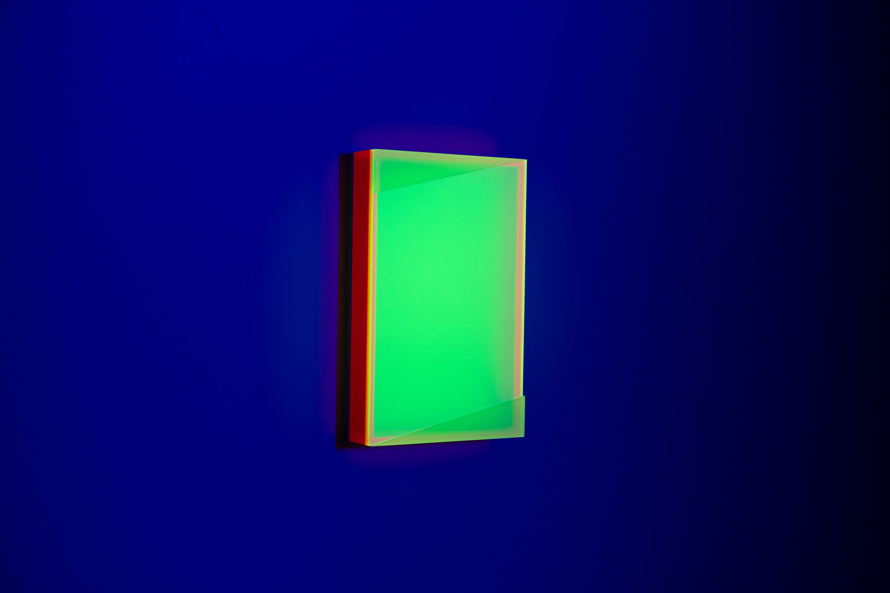 Regine Schumann, colormirror triangles fibonacci 34, 2025