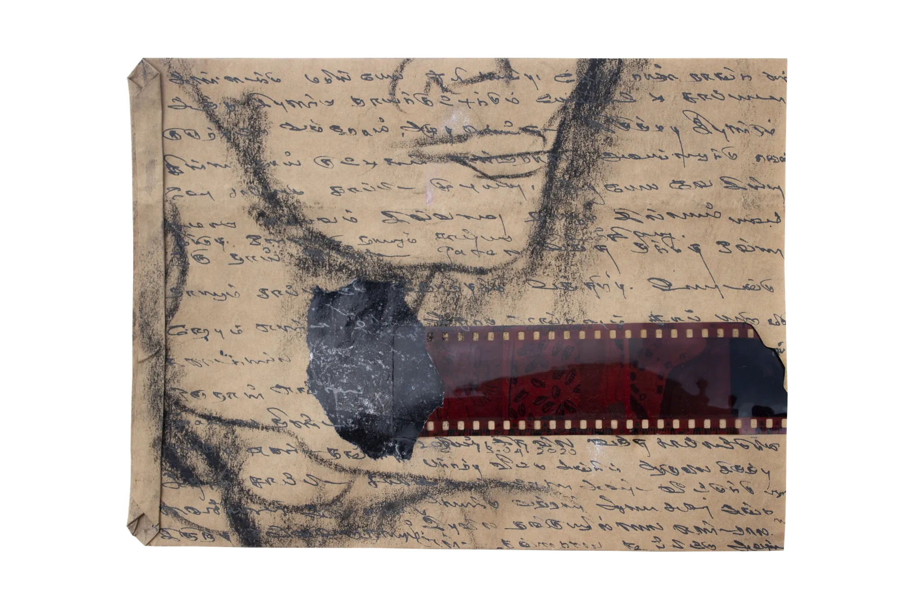 Lojithan Ram, Nostalgia Brown Paper Bag series IX, 2020