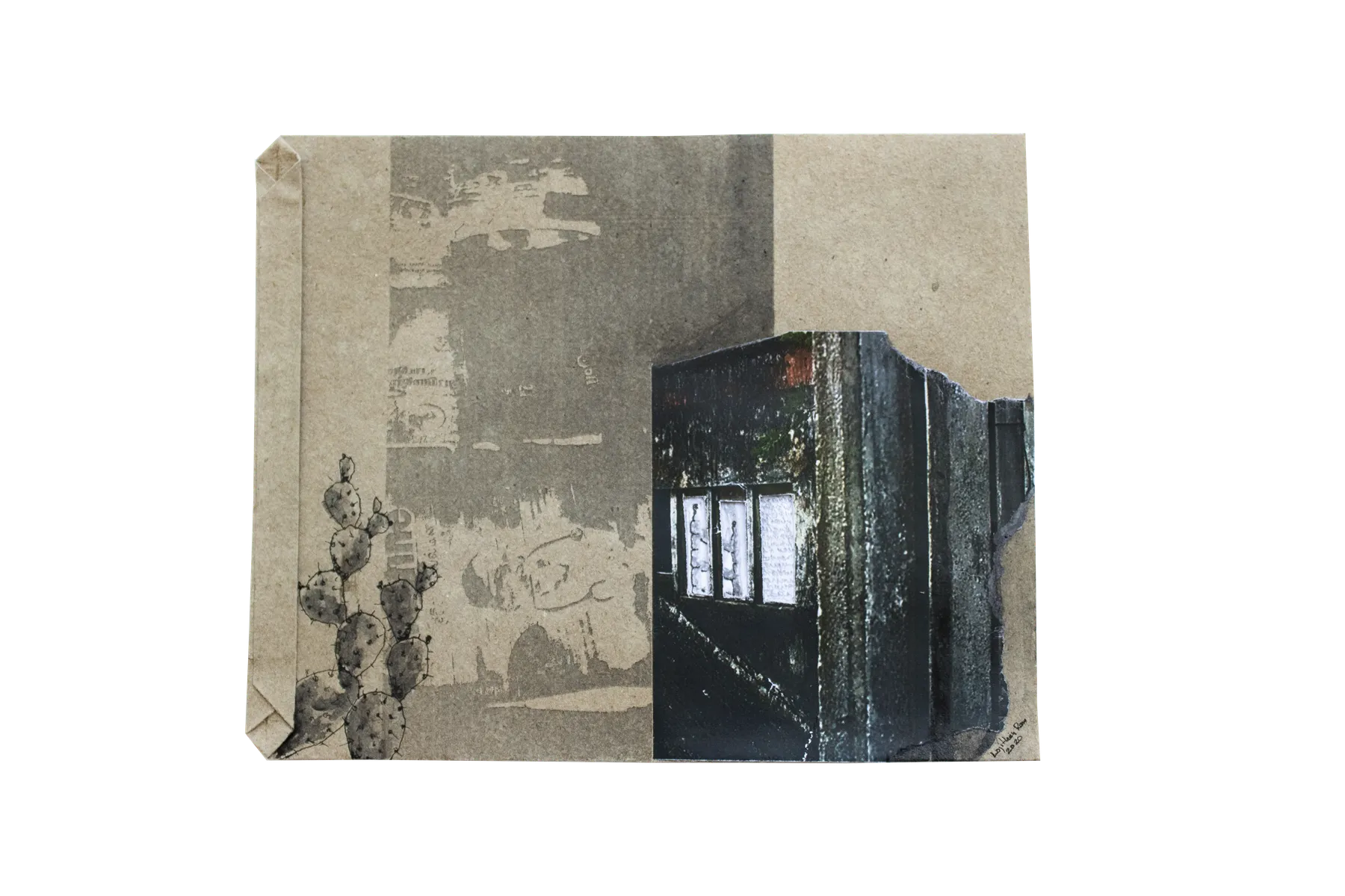 Lojithan Ram, Nostalgia Brown Paper Bag series IV, 2020