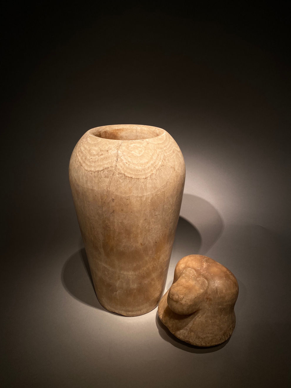 Egyptian Canope Jar of Hapi, XXVI-XXX Dyn / 664 – 332 B.C.