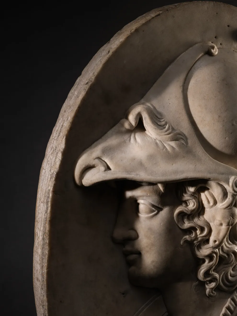 Florentine School, RELIEF PORTRAIT OF ALEXANDER THE GREAT, early 17th Century