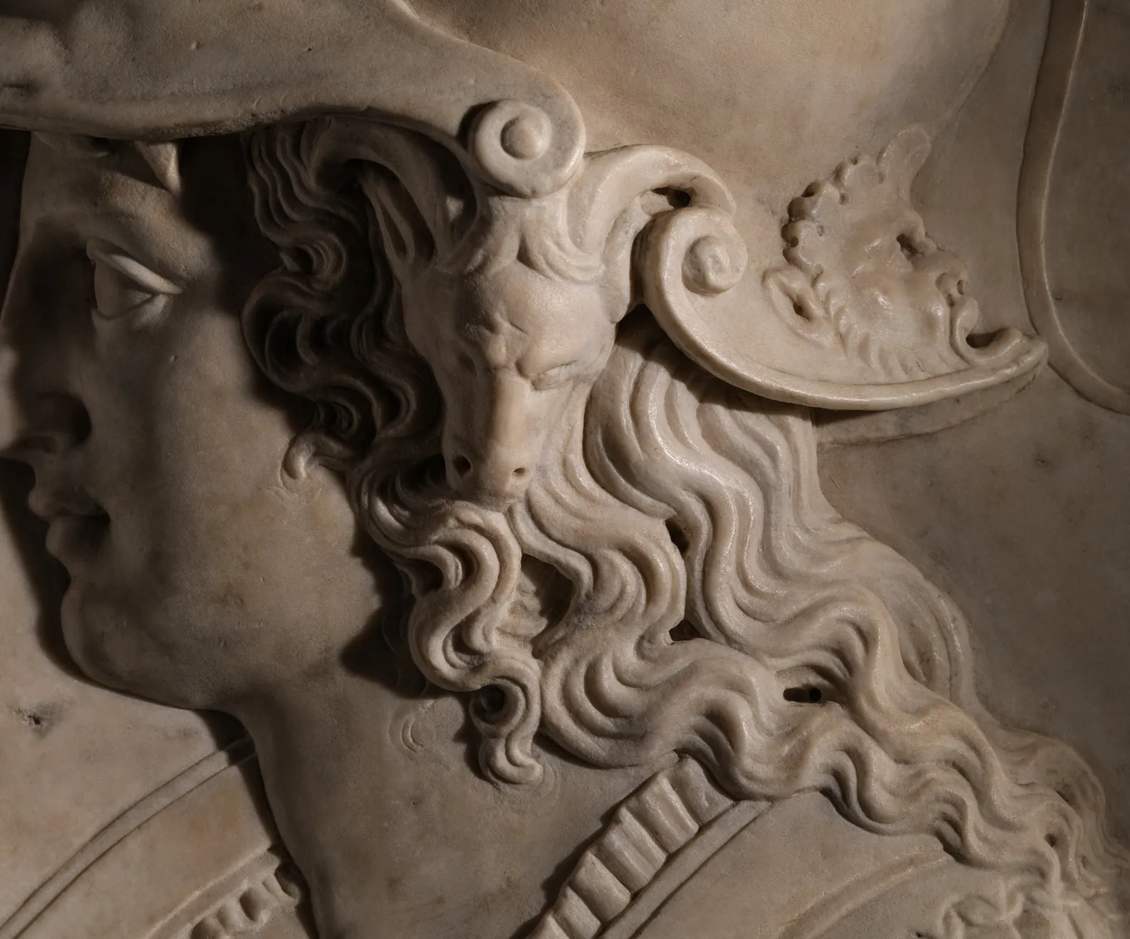 Florentine School, RELIEF PORTRAIT OF ALEXANDER THE GREAT, early 17th Century