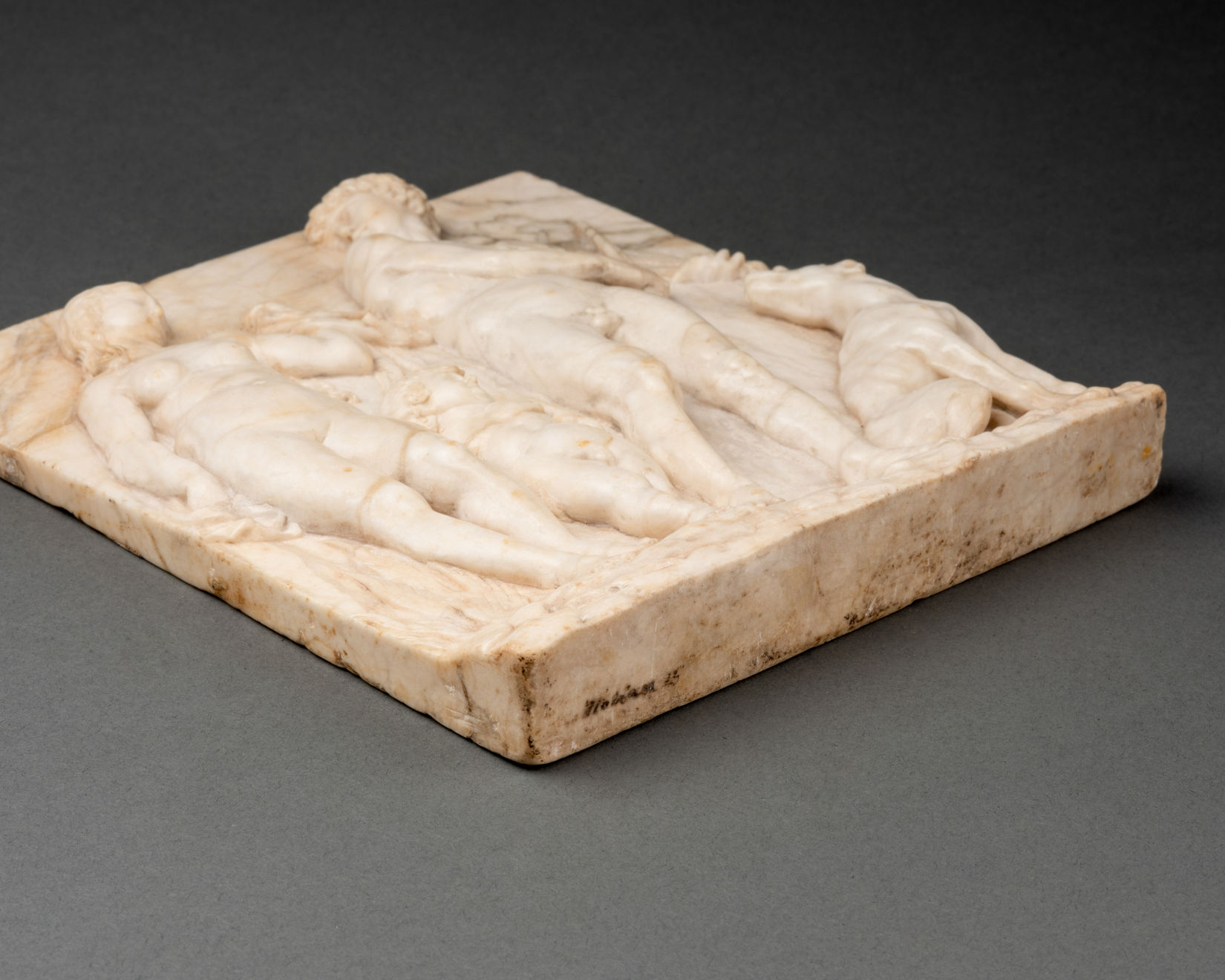 Leonhard Kern (1588-1662) (Circle of), Orpheus losing Eurydice at the gates of hell, 2nd Quarter 17th Century