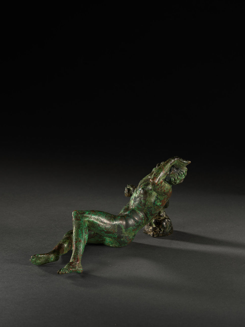 Pietro Simoni da Barga (Florence, active 1574–90) (att.), A Fallen Man – A Titan, c.1570–90