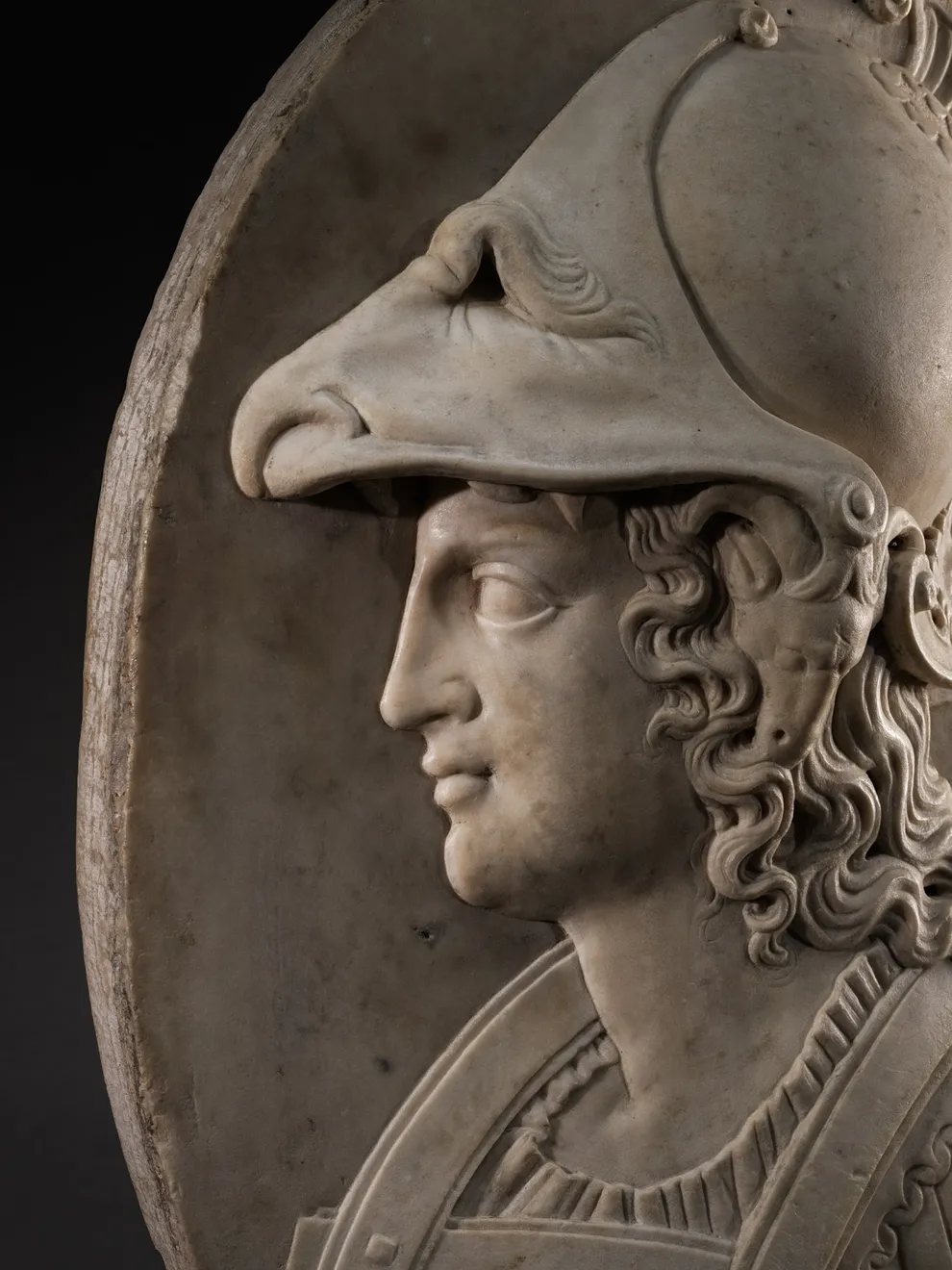 Florentine School, RELIEF PORTRAIT OF ALEXANDER THE GREAT, early 17th Century