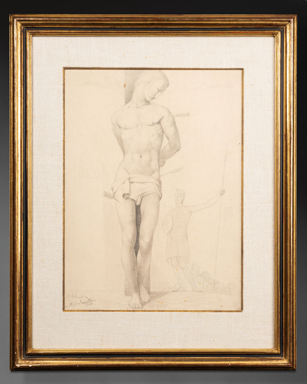 Marcel Delmotte (1901 – 1984), Saint Sébastien, 1945