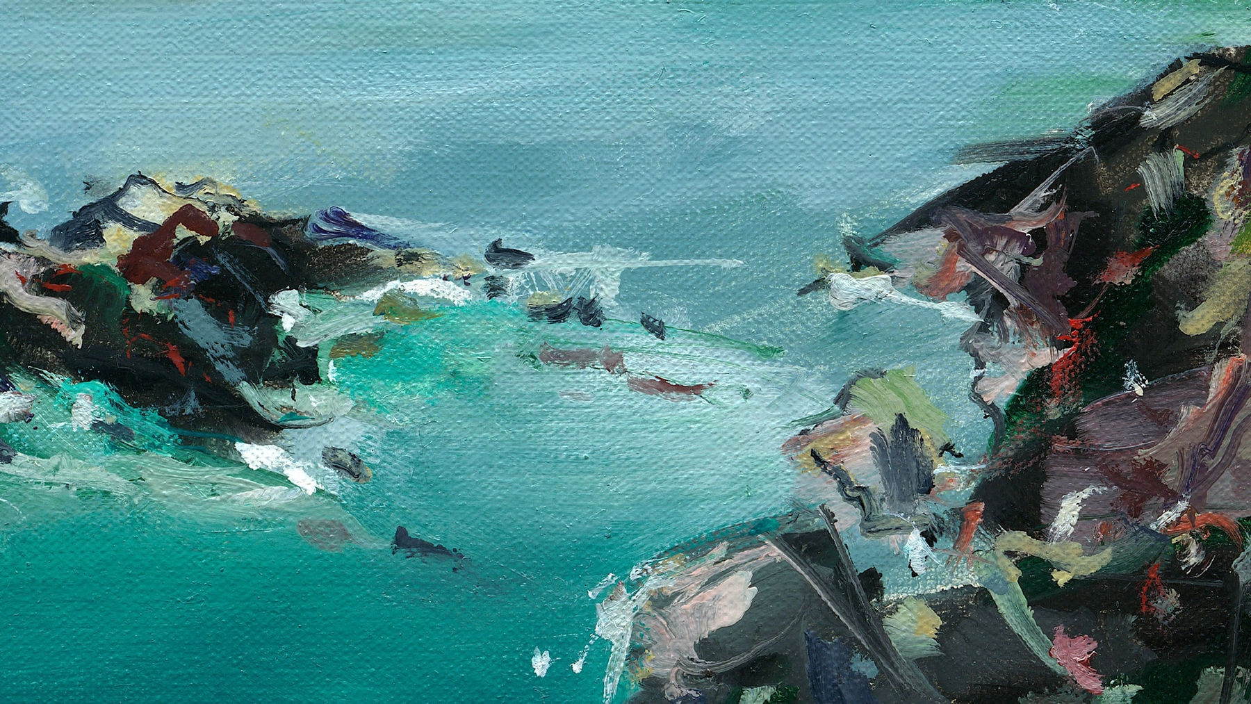 Gerard-Byrne-Chasing-an-Irish-Dream-Heir-Island-West-Cork-art-gallery-Dublin-Ireland-painting-detail