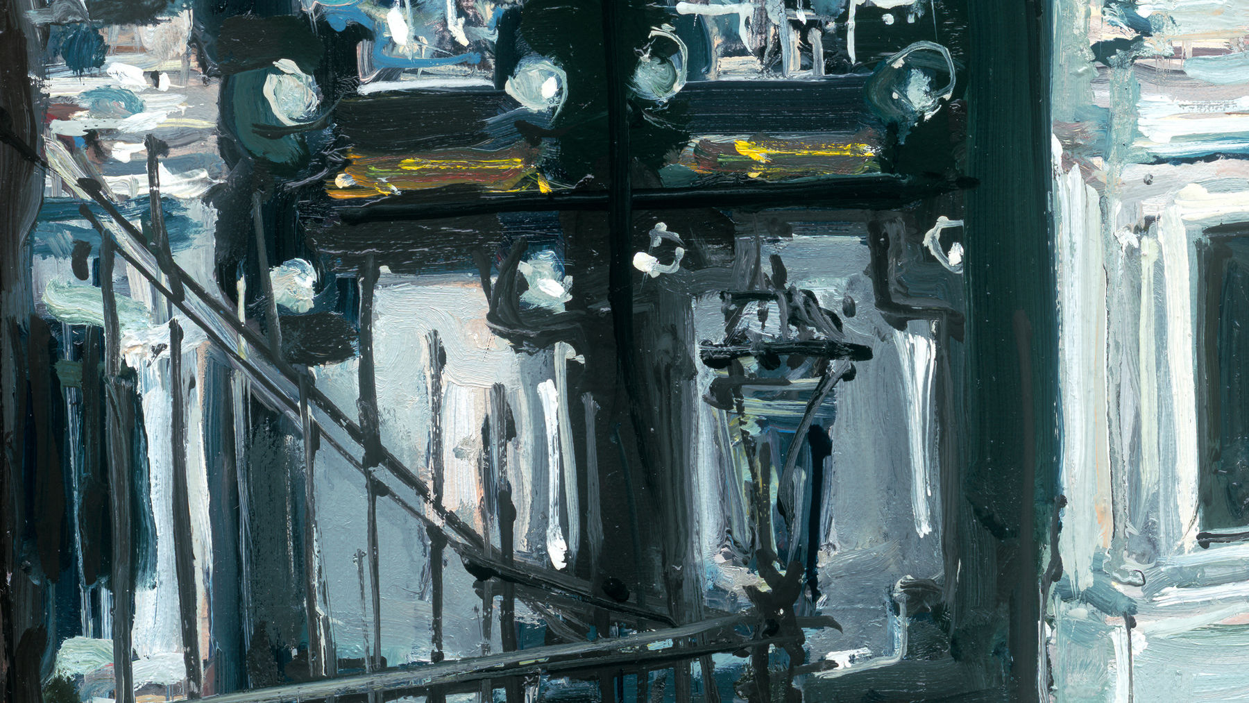 Gerard_Byrne_No_46_Fitzwilliam_Square_in_Autumn_modern_irish_impressionism_art_gallery_Dublin_Ireland_detail