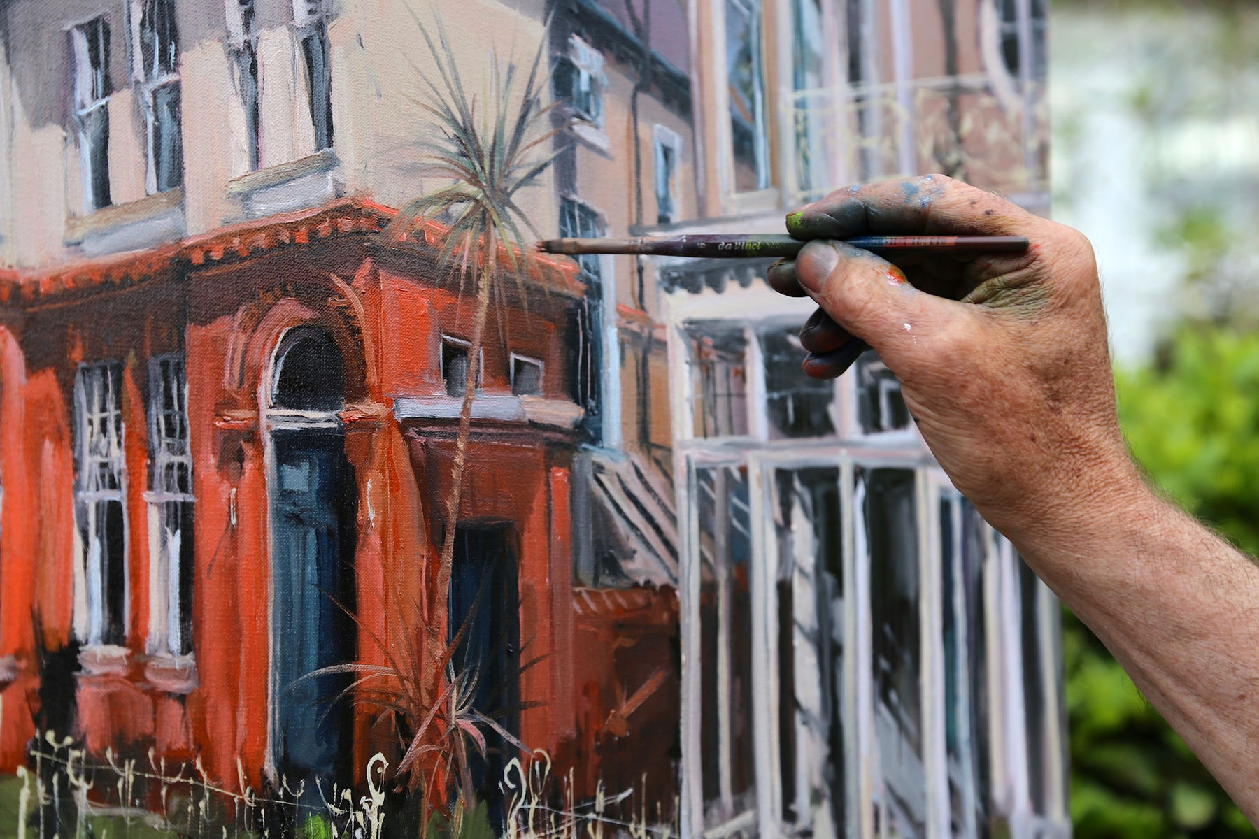 Gerard_Byrne_Irish_modern_impressionist_painting_plein_air_Edwardian_Splendour_Ranelagh_Dublin