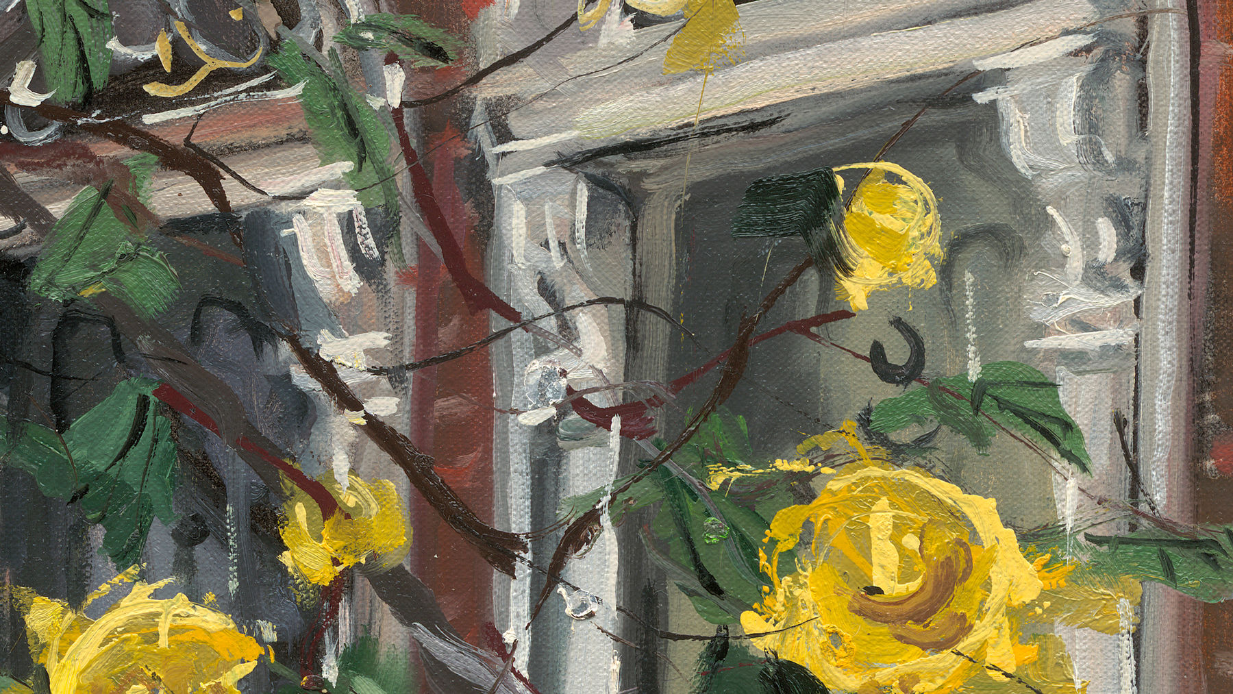 Gerard_Byrne_Silence_is_Golden_Irish_contemporary_impressionism_plein_air_fine_art_painting_detail