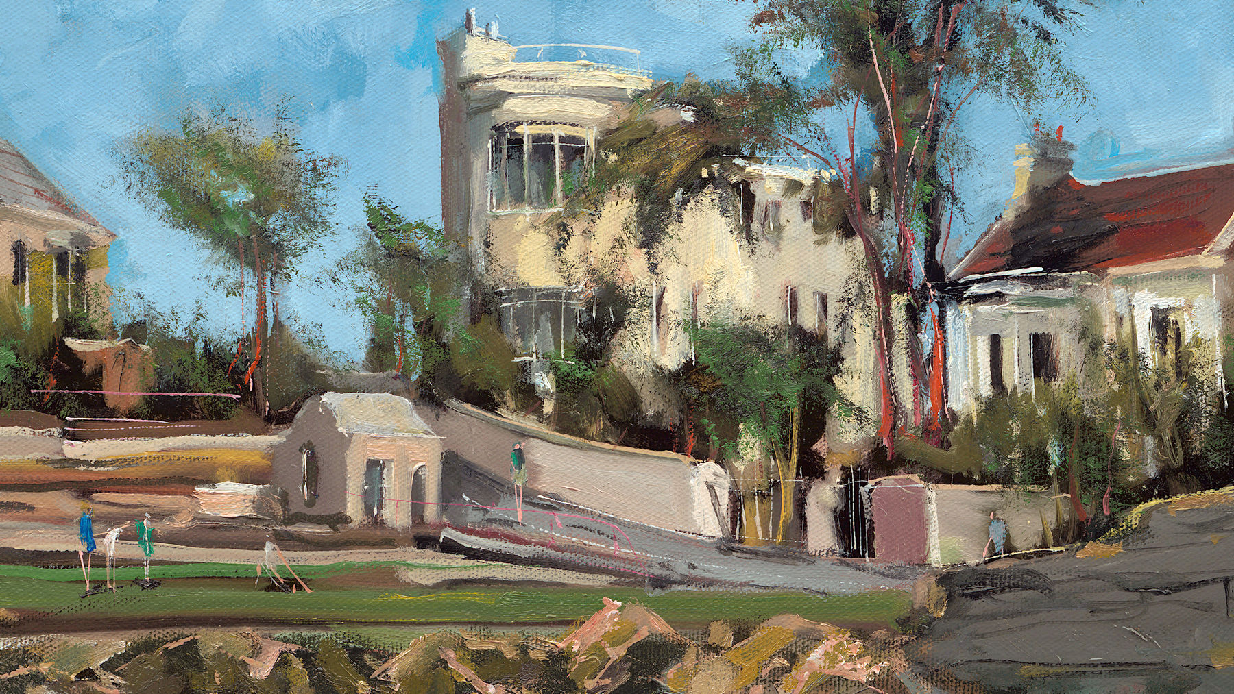 Gerard Byrne, Sandycove. Summer Bliss, 2018