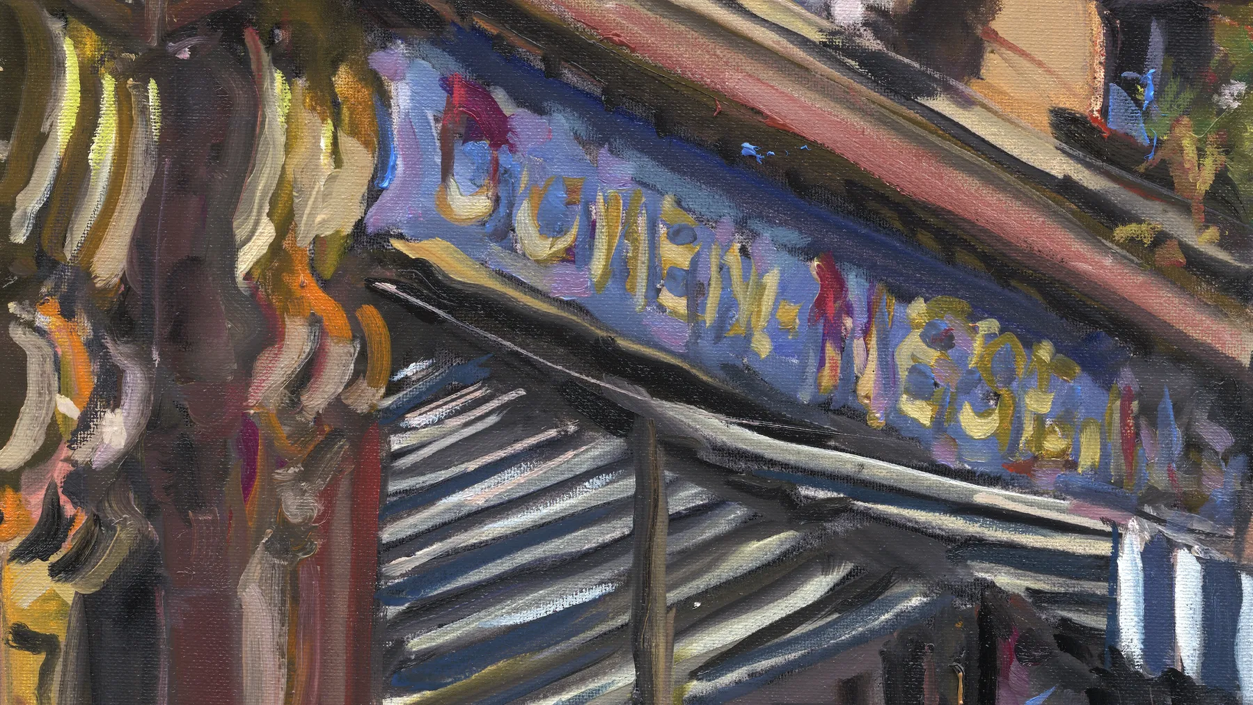 Gerard_Byrne_After_Work_Doheny_and_Nesbitt_fine_art_gallery_Dublin_Ireland_painting_detail