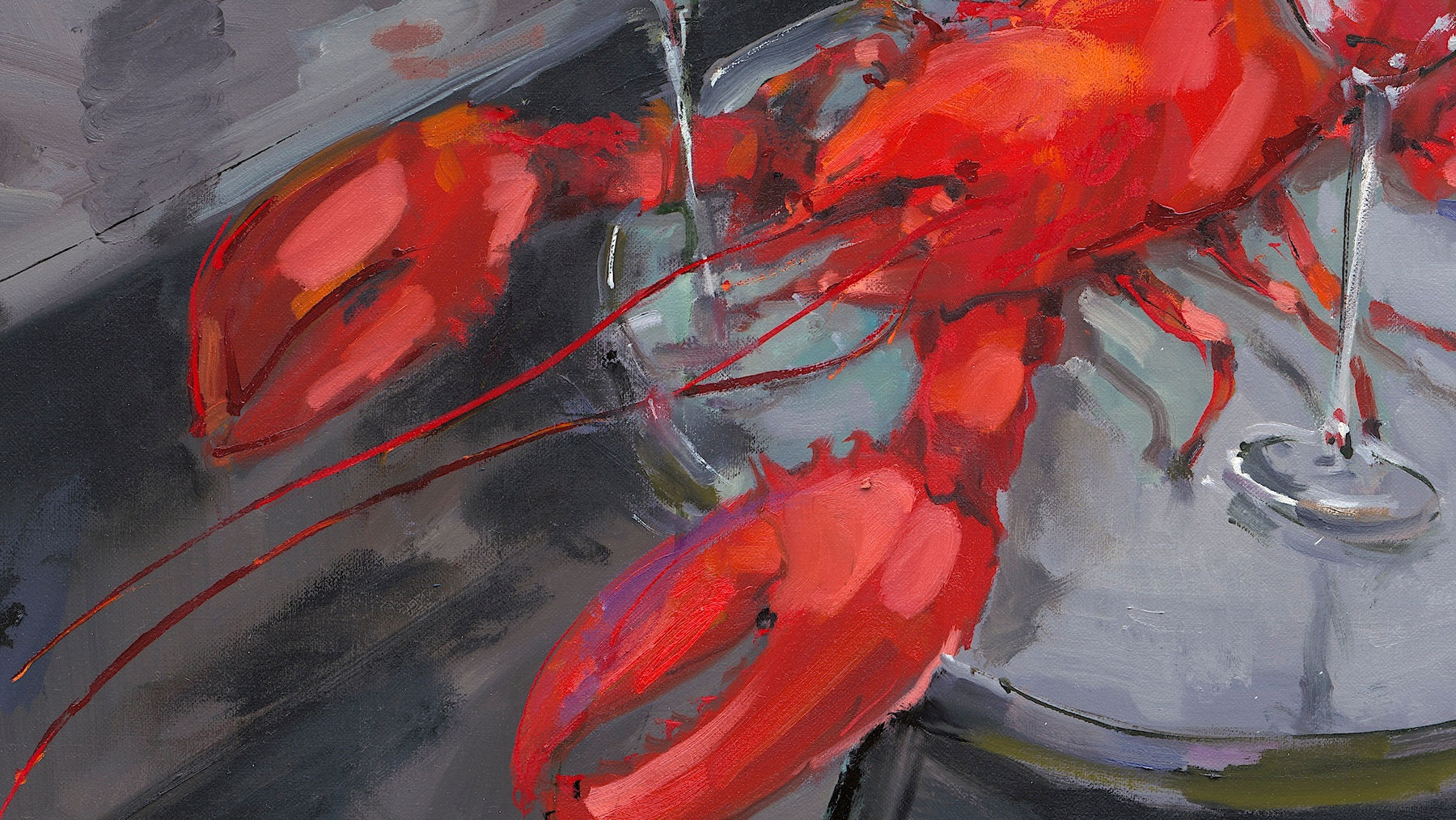 Gerard_Byrne_Jazz_On_the_Rocks_SPACS_Art_New_York_City_painting_detail