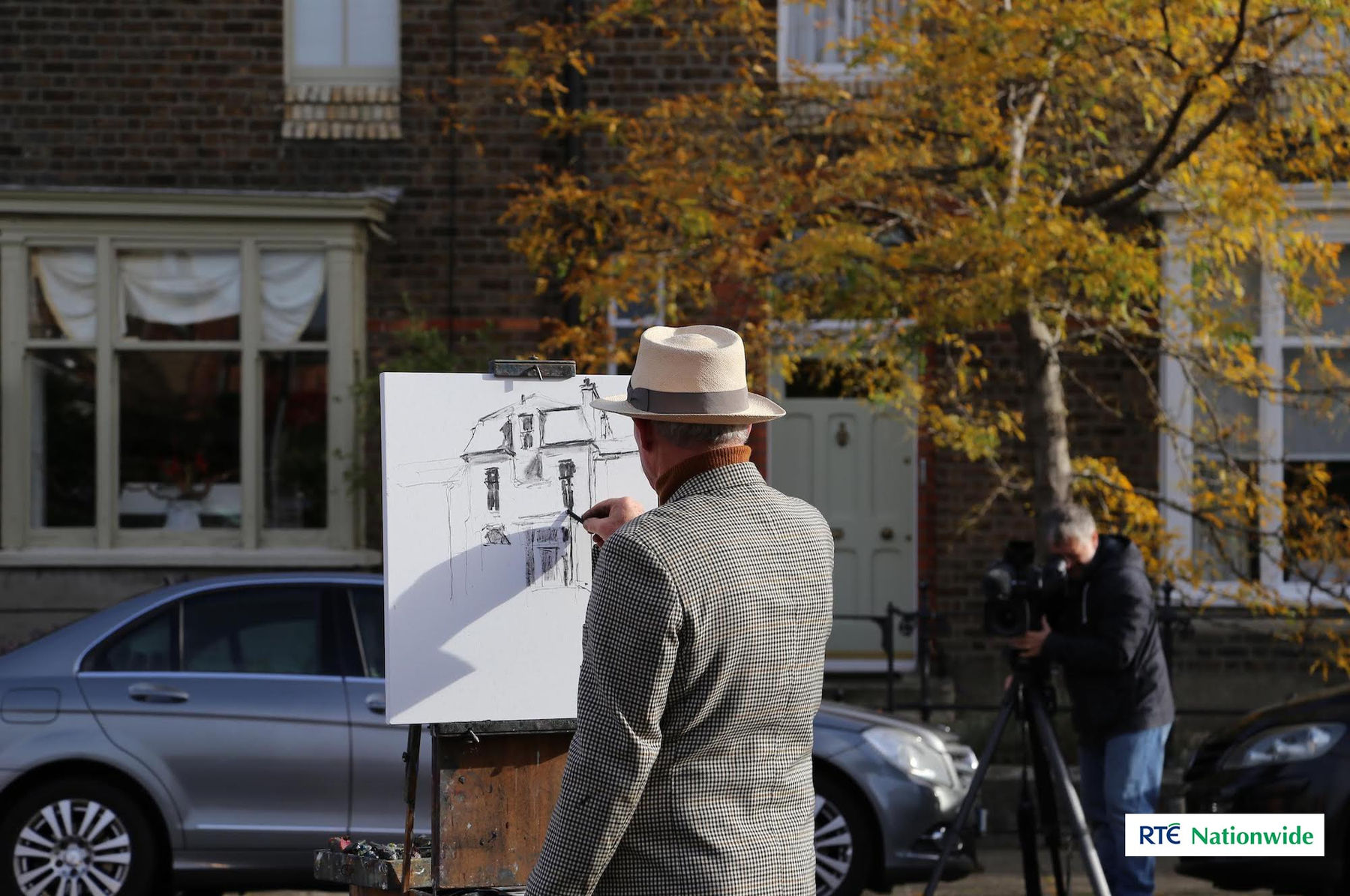 Gerard_Byrne_Not_Alone_modern_irish_impressionism_RTE_Nationwide_filming_Moyne_Road_Ranelagh-Dublin