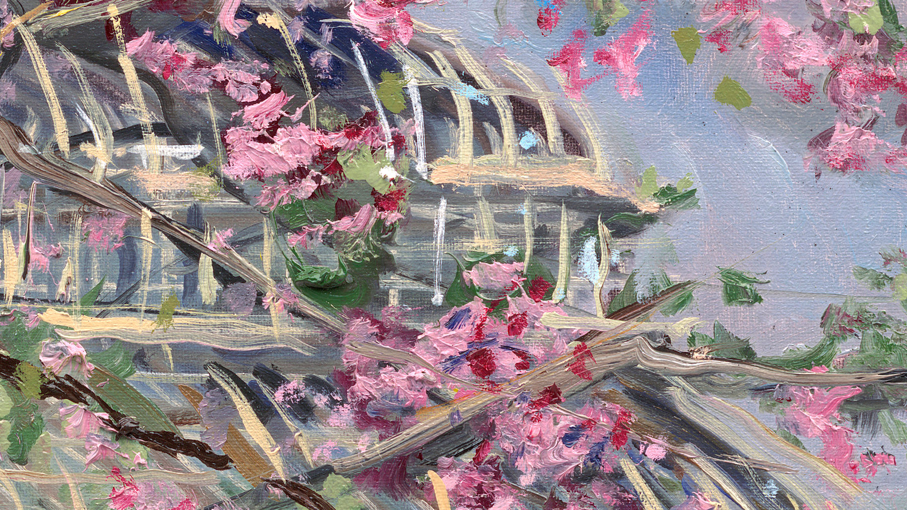 Gerard Byrne, Elegant Cherry Blossom, 2018