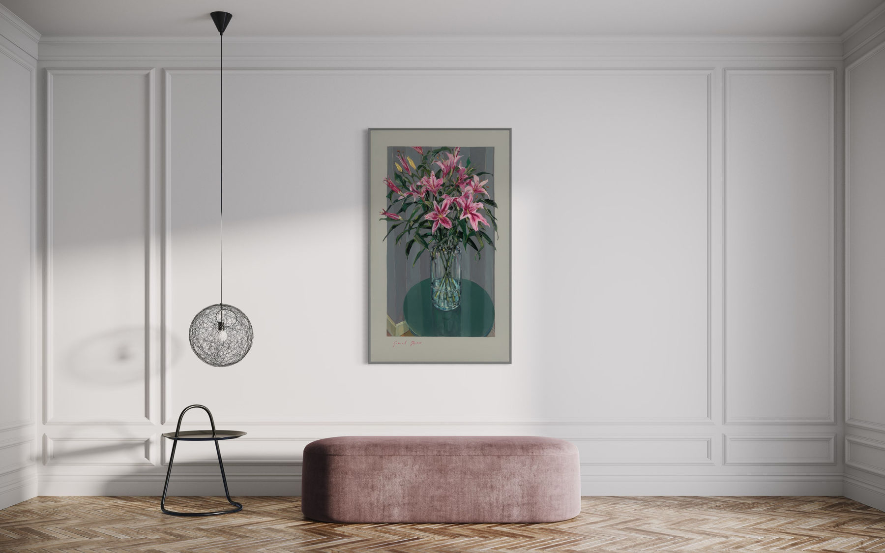 Gerard-Byrne-Floral-Serenade-art-gallery-Dublin-Ireland-interior-design