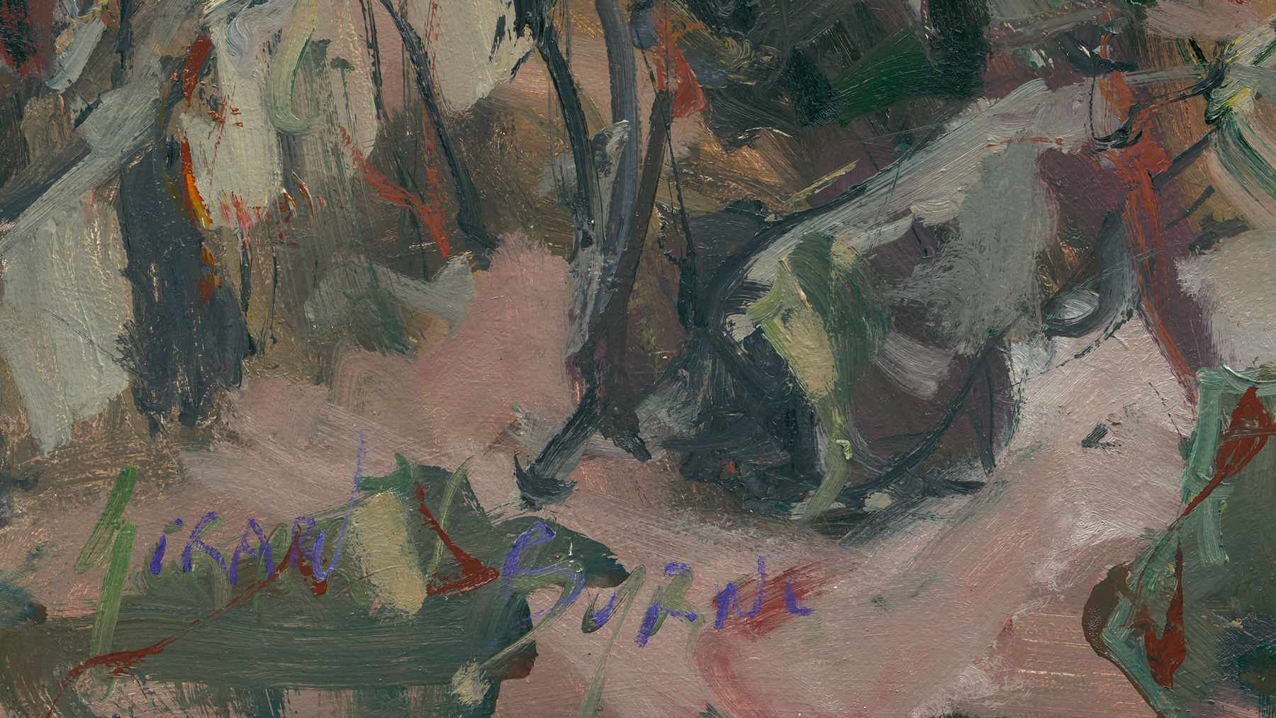 Gerard_Byrne_To_the_Beach_modern_irish_impressionism_fine_art_gallery_Dublin_Ireland_artist_signature