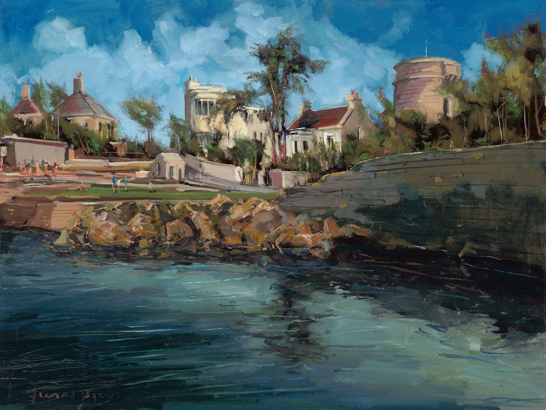 Gerard Byrne, Sandycove. Summer Bliss, 2018