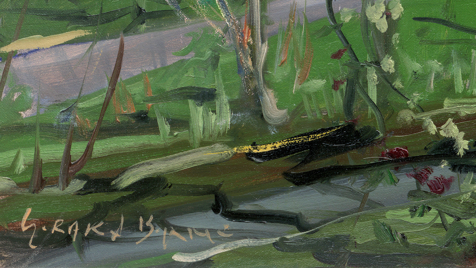 Gerard Byrne, Elegant Cherry Blossom, 2018