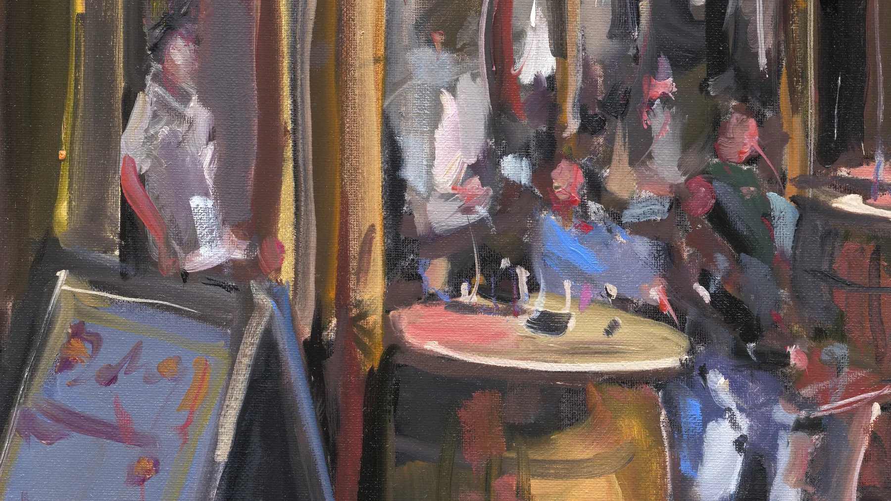 Gerard_Byrne_After_Work_Doheny_and_Nesbitt_fine_art_gallery_Dublin_Ireland_painting_detail
