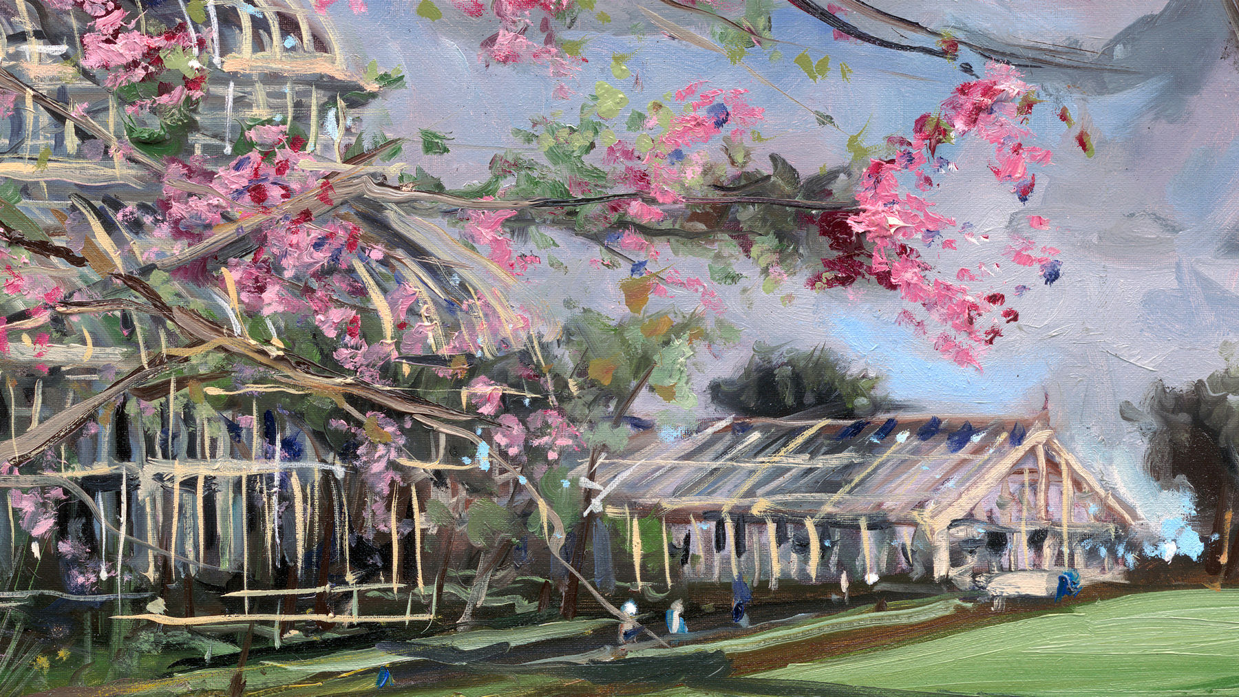 Gerard Byrne, Elegant Cherry Blossom, 2018