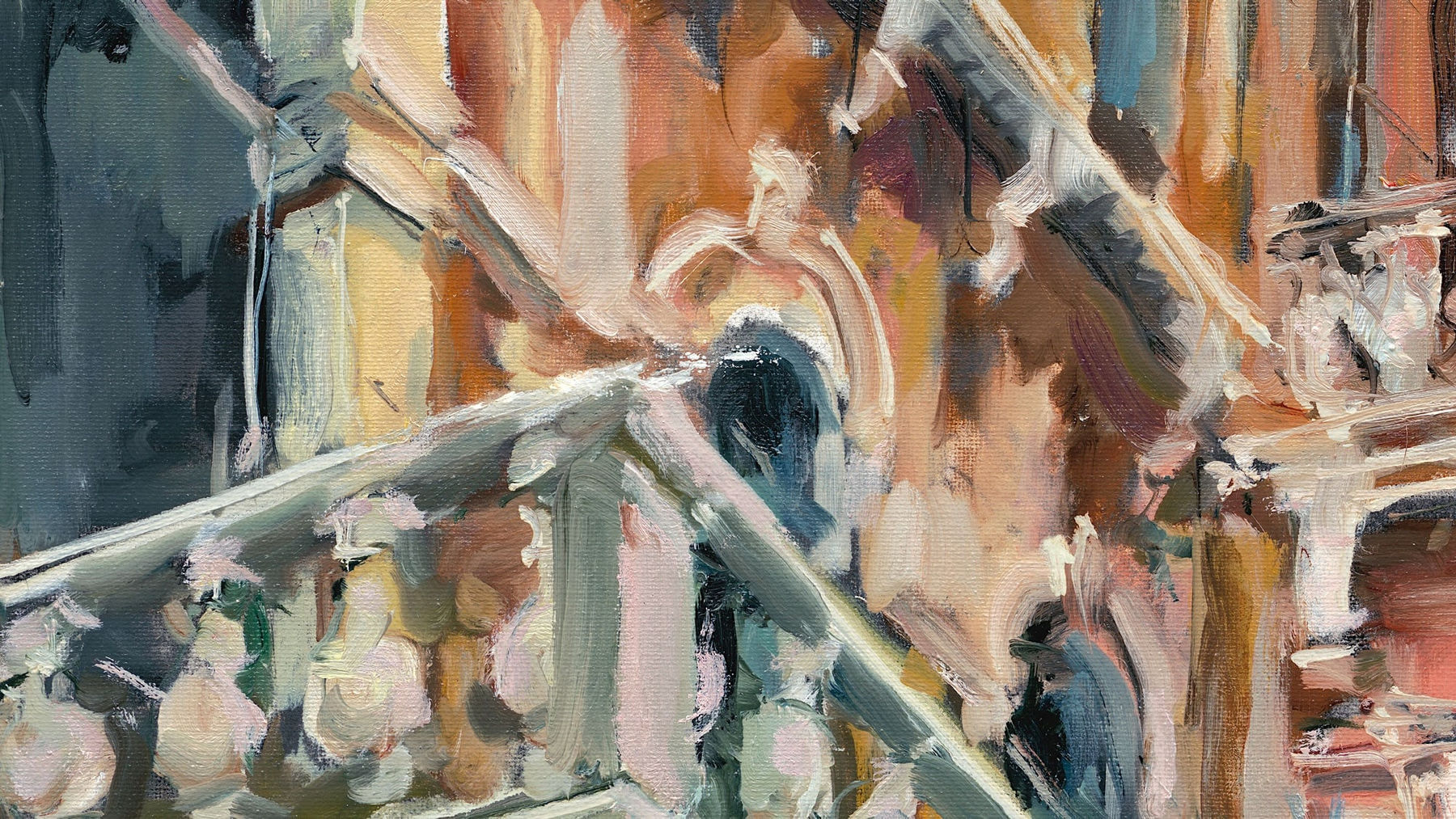 Gerard-Byrne-Grand-Old-Lady-Shelbourne-Hotel-irish-modern-impressionism-art-gallery-Dublin-painting-detail