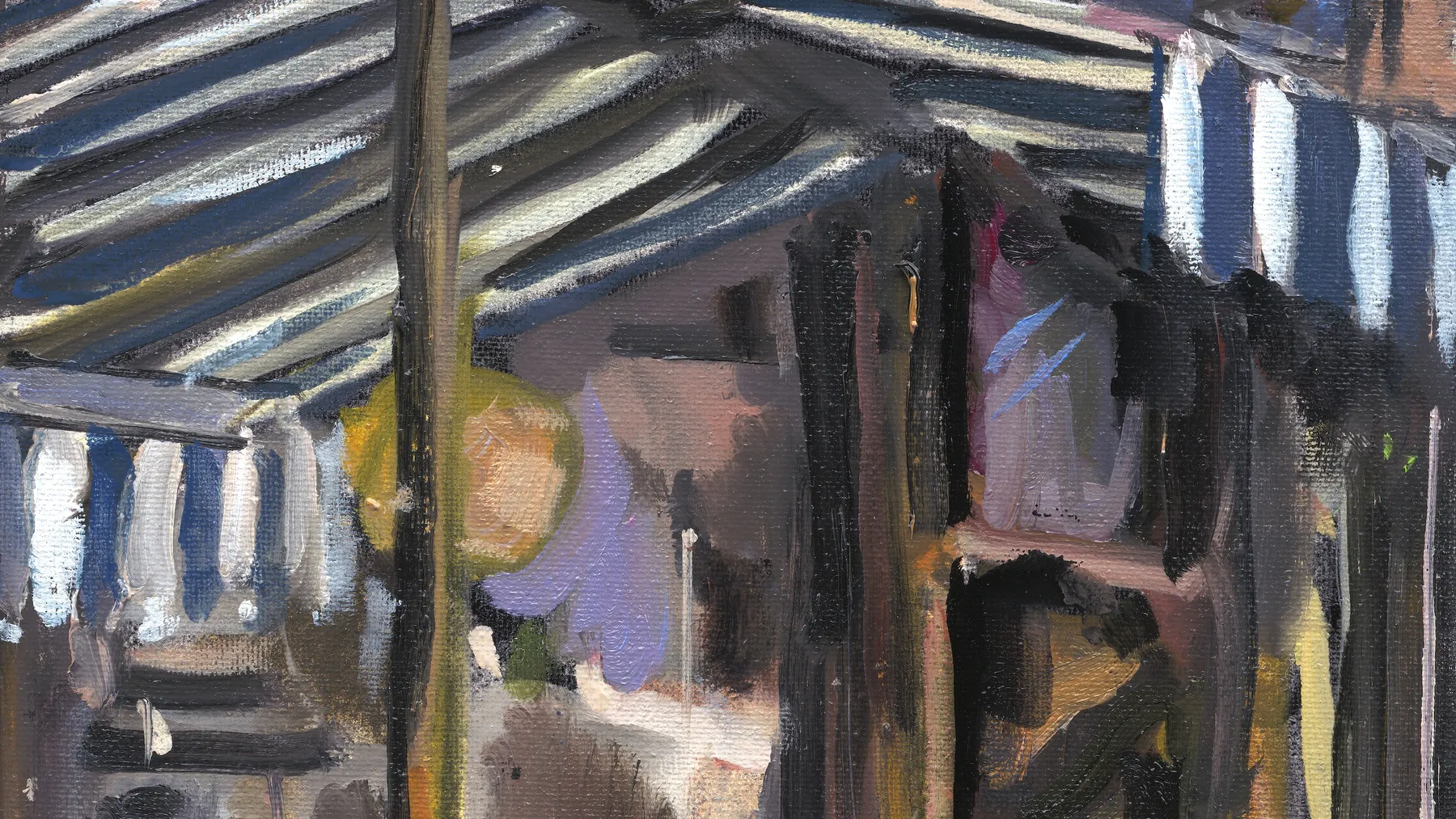 Gerard_Byrne_After_Work_Doheny_and_Nesbitt_fine_art_gallery_Dublin_Ireland_painting_detail