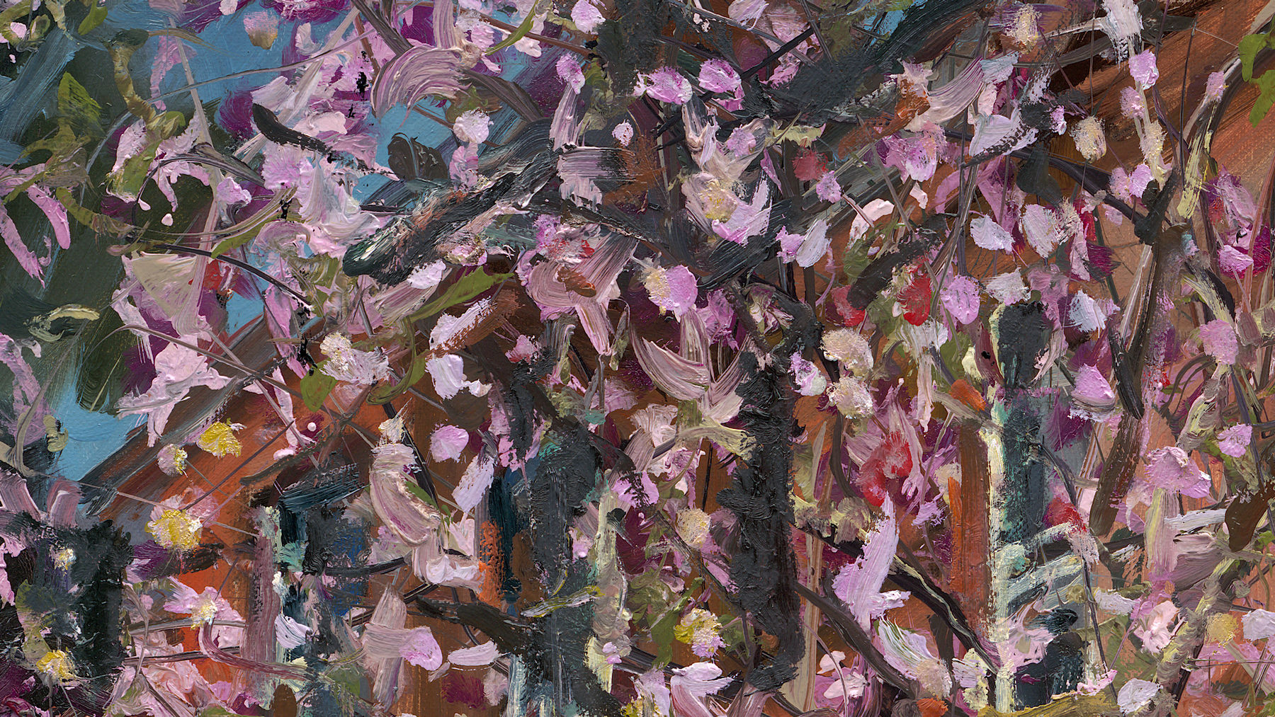 Gerard_Byrne_irish_artist_Beautiful_Moments_in_Time_modern_impressionism_painting_detail