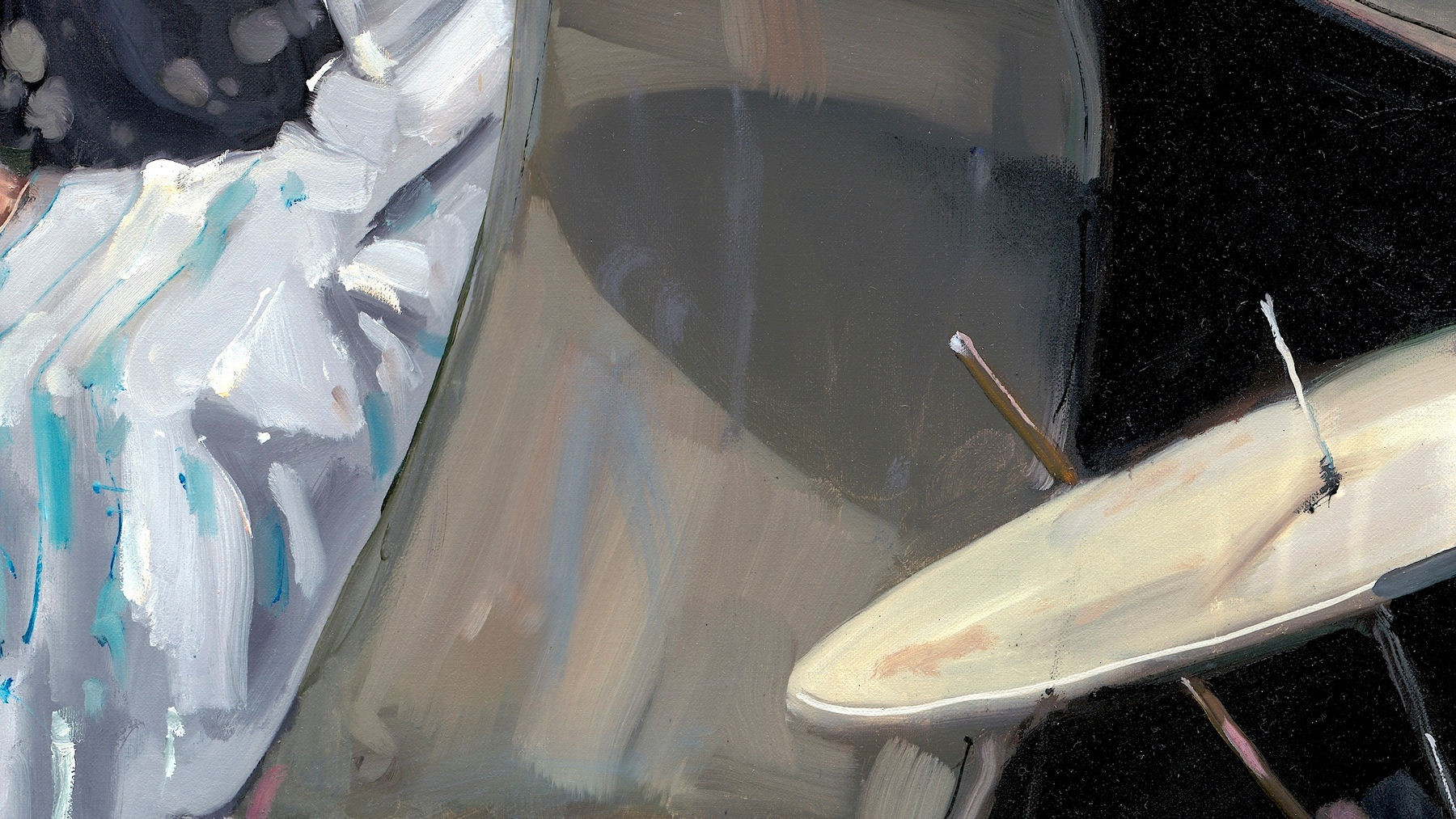 Gerard_Byrne_Jazz_On_the_Rocks_SPACS_Art_New_York_City_painting_detail