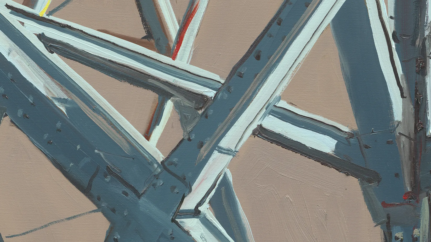Gerard_Byrne_City_Ladder_art_gallery_Dublin_Ireland_painting_detail