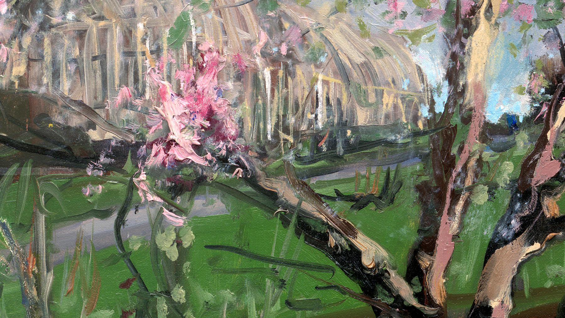 Gerard Byrne, Elegant Cherry Blossom, 2018