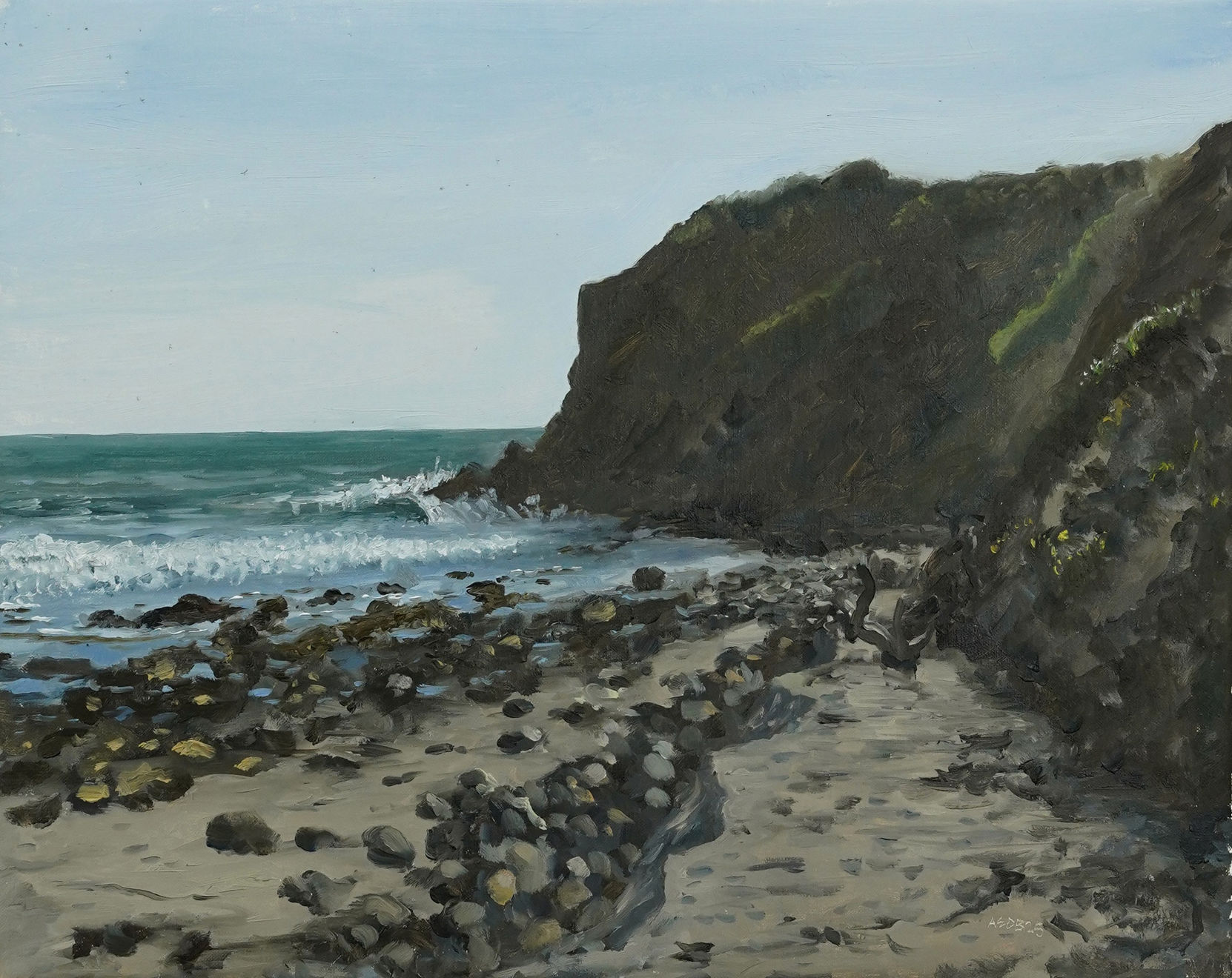 Andrew Durgin-Barnes, Point Dume (with Gnats), 2025