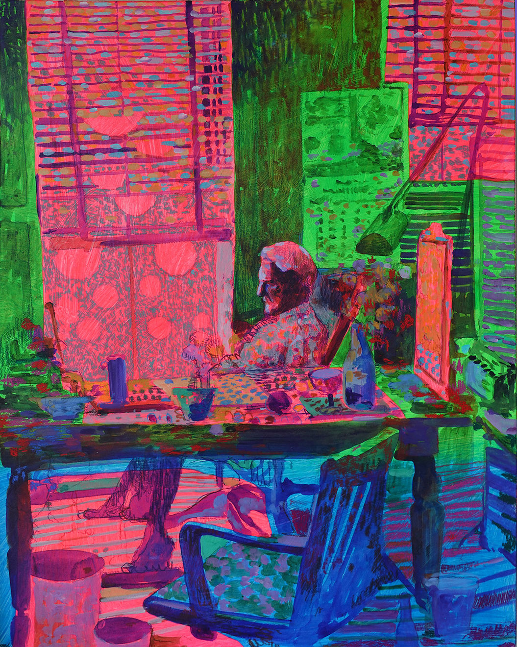 Carlson Hatton, Office/Alone, 2022