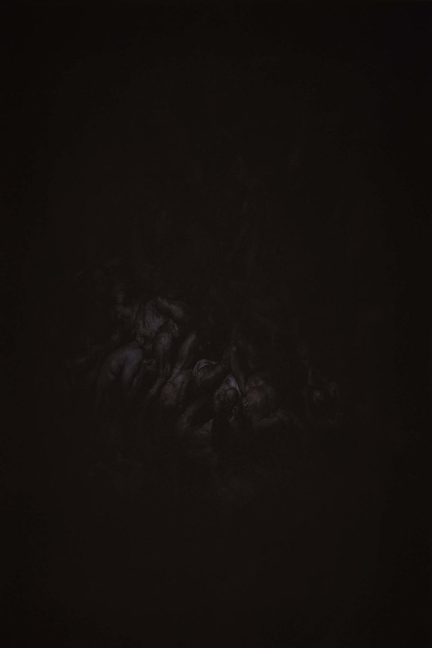 Luc Praet, From the series ALTERED / Black Memory, 2024