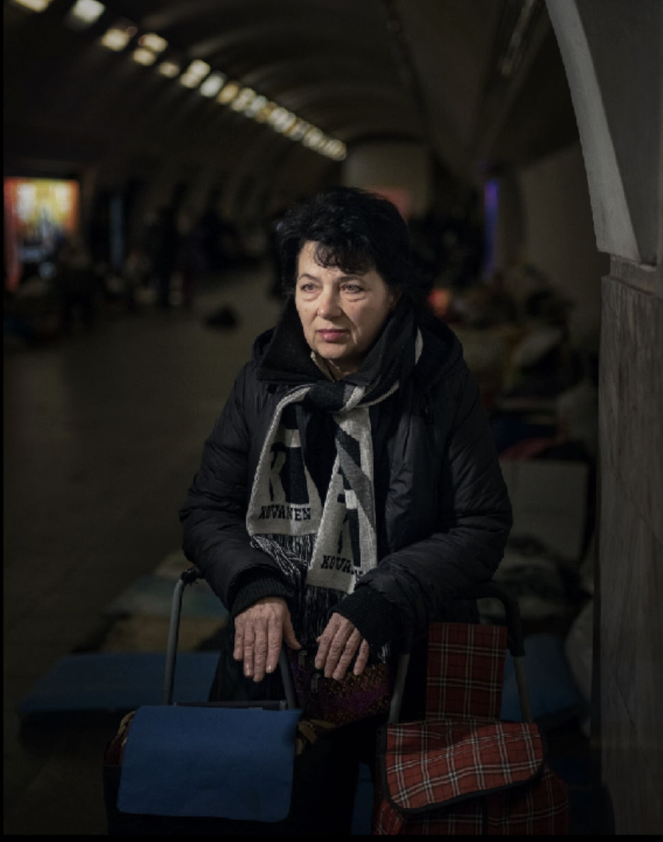 Alexander Chekmenev, VALERIA GANICH from the series Citizens of Kyiv, 2022