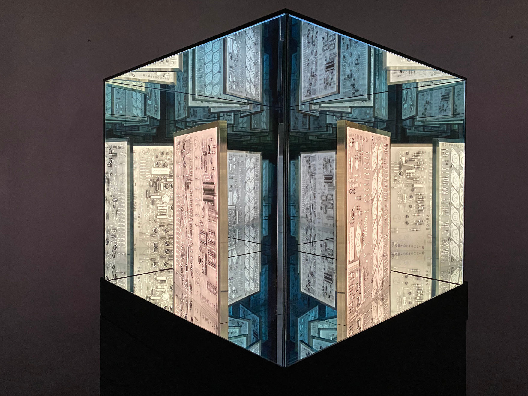 Nicolas Grospierre, Giant Inscrutable Matrices n°1 – Monotype 2, 2024