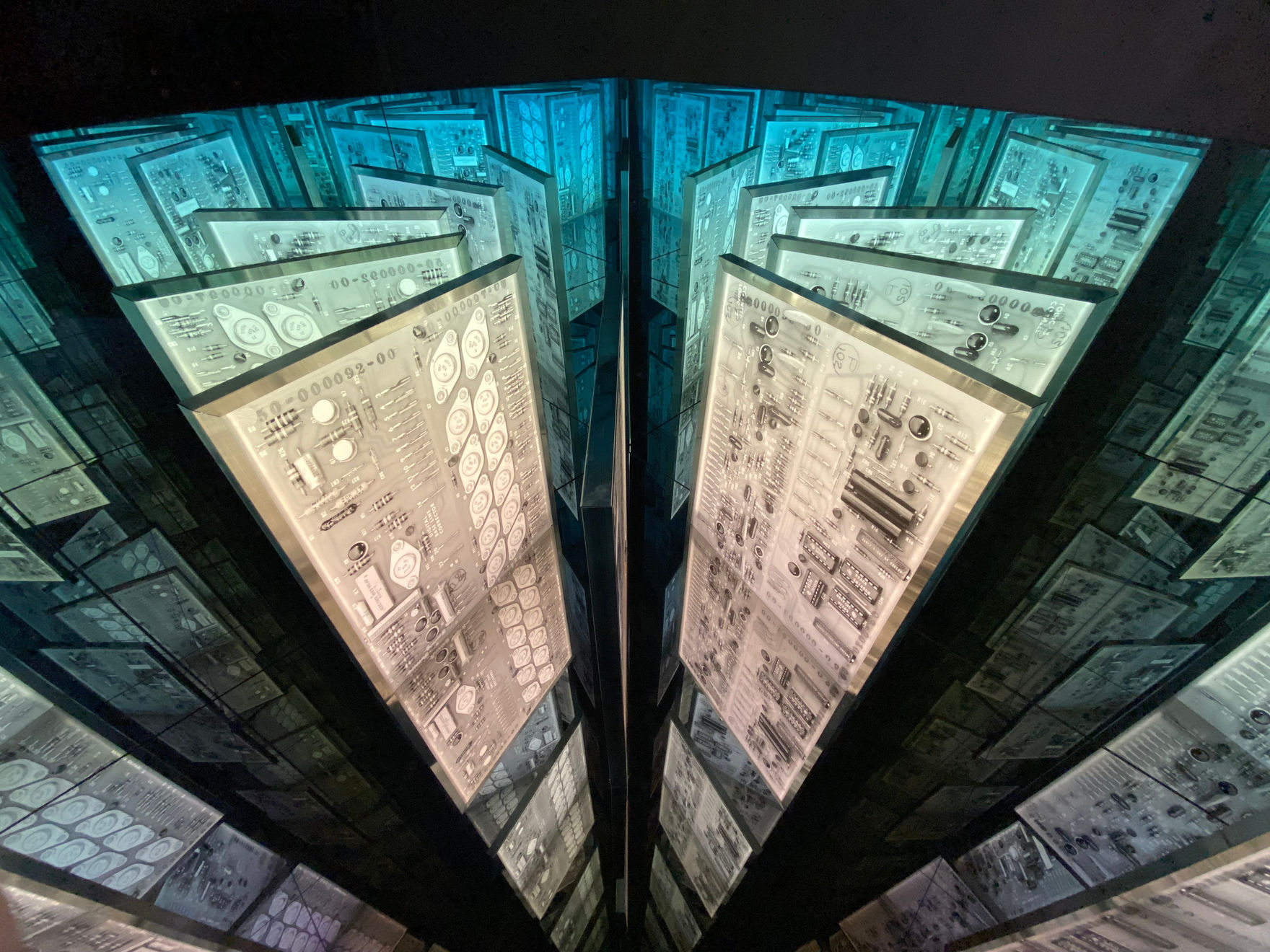 Nicolas Grospierre, Giant Inscrutable Matrices n°1 – Monotype 2, 2024