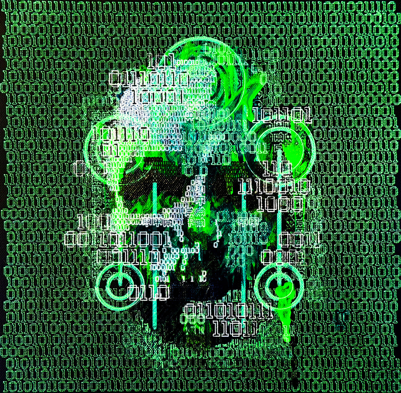 Pindar Van Arman, Reflection, 2024