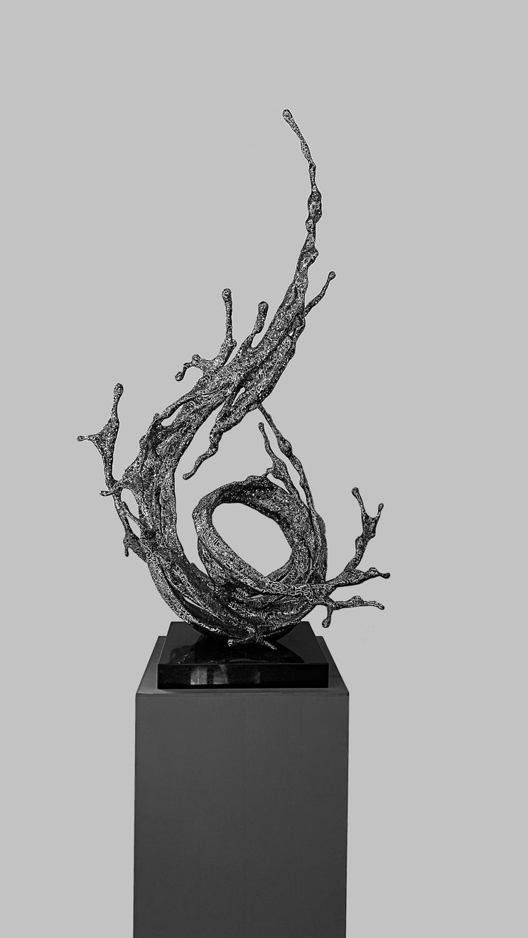 Zheng Lu, Silver River, 2023