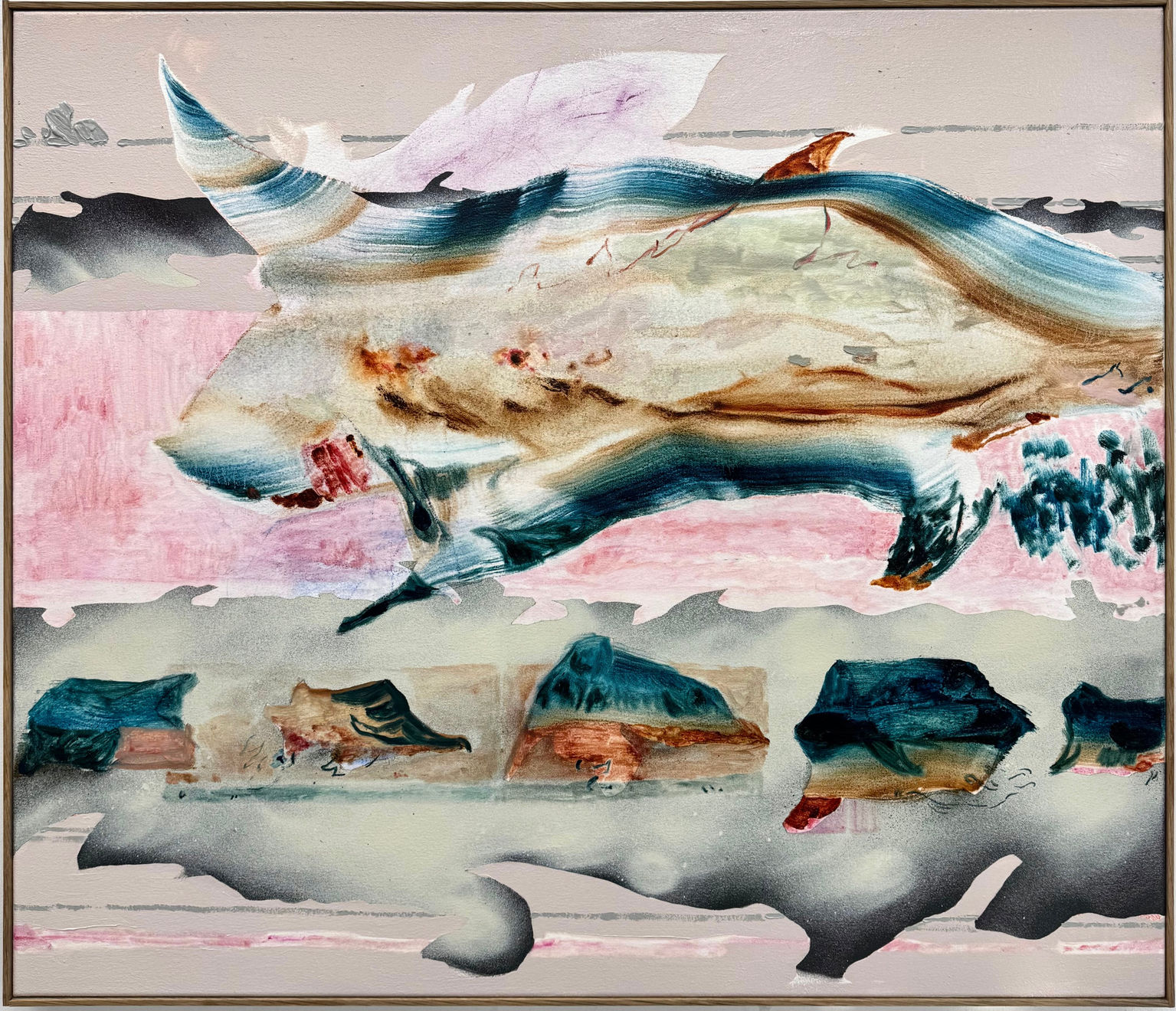 KRISTÍN MORTHENS, Hvítir hestar / White Horses, 2025