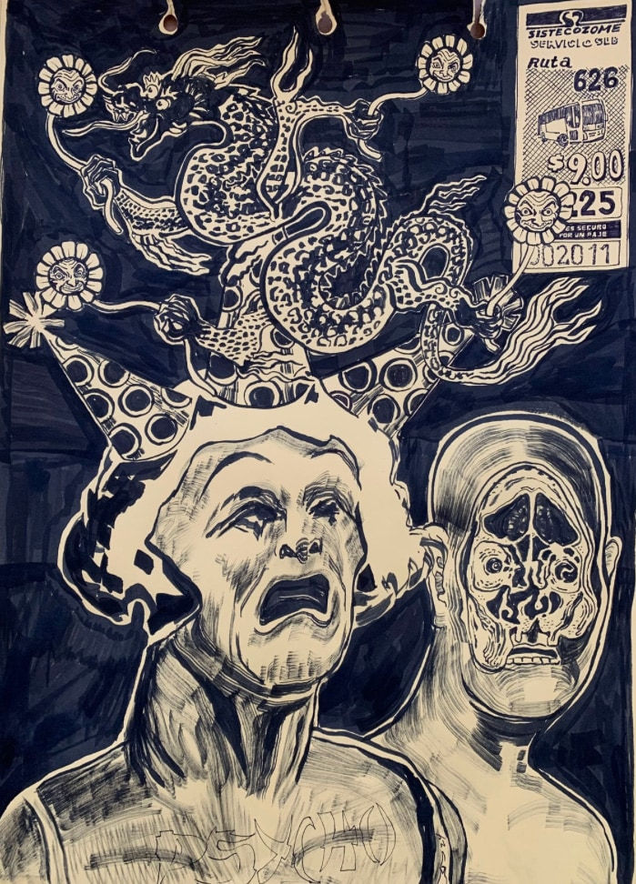 Alejandro Medina Gómez (AMG), Feliz cumpleaños en la ruta (Happy Birthday on the Road), 2024