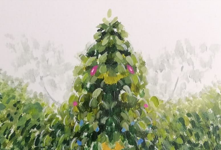 Xehan Vázquez, Jardin post impresionista, 2024