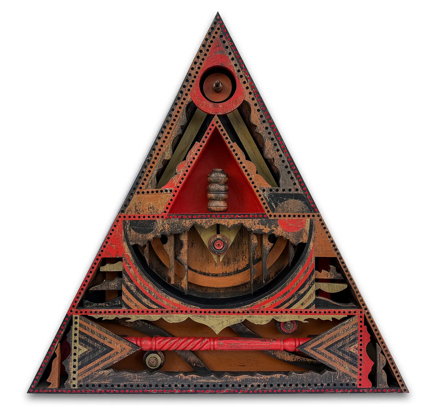 Rakesh Patel, God is in My Courtyard "Sacred Cipher" , 2025