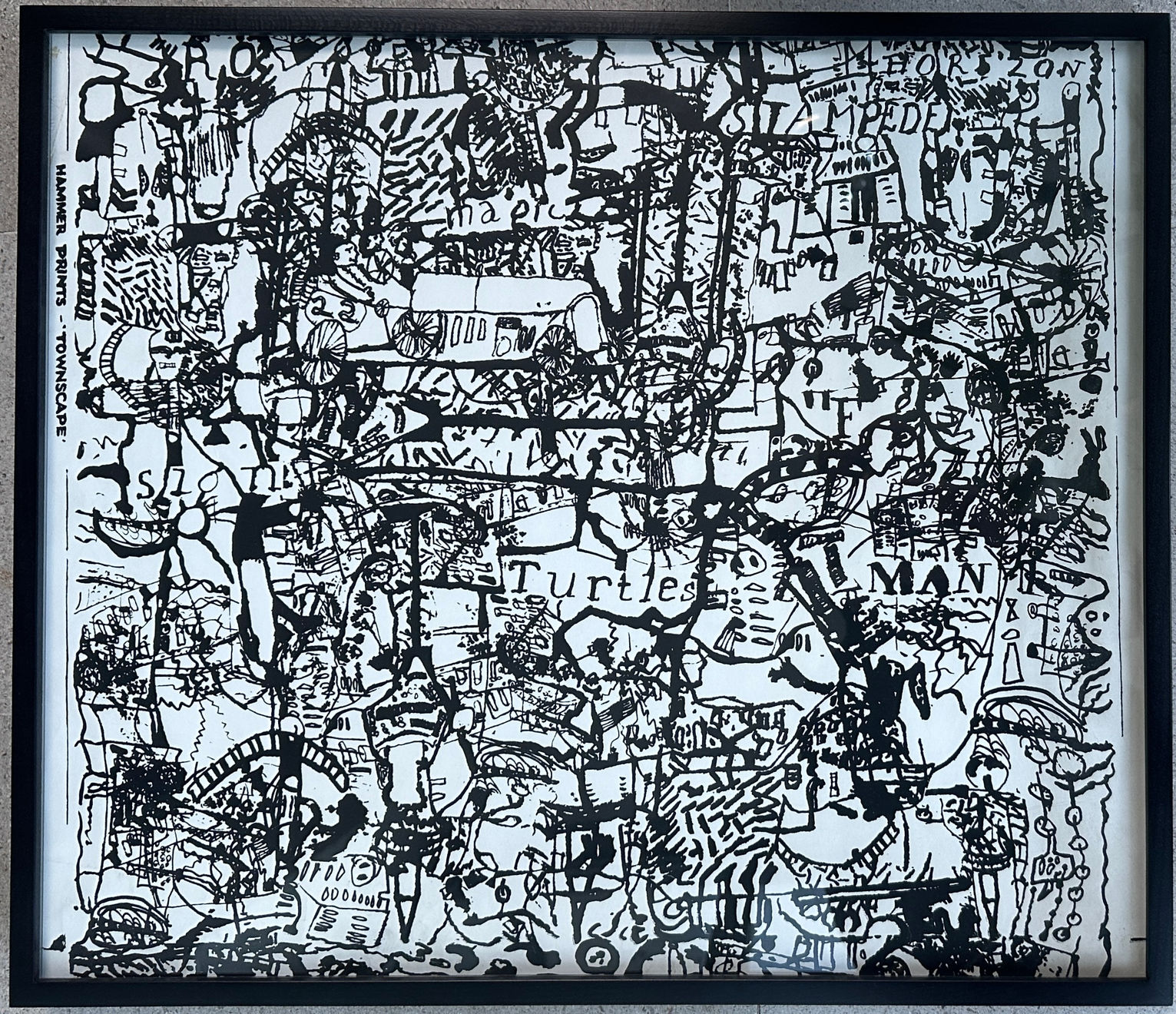 Nigel Henderson and Eduardo Paolozzi, Hammer Prints - 'Townscape', 1950-52