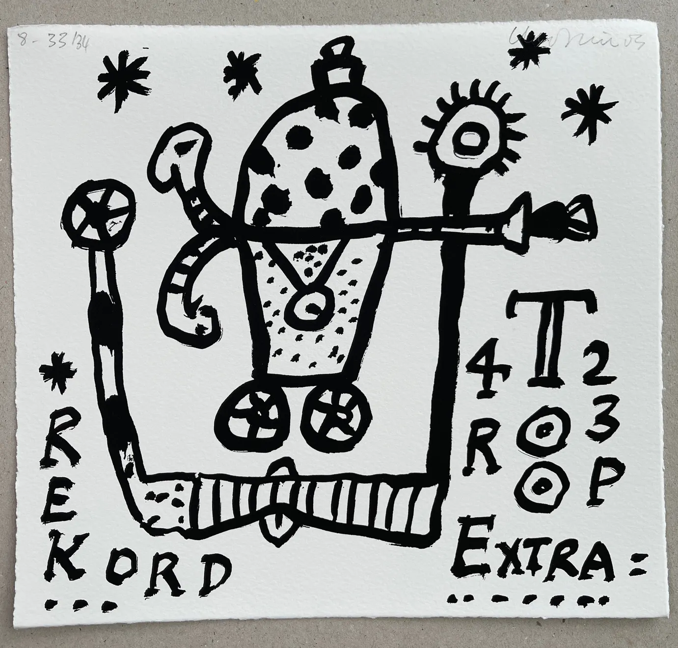 Alan Davie, 34 Variations on a Theme, 08, 2003