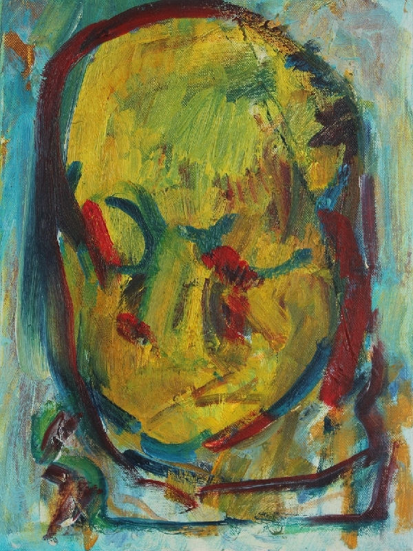 Dennis Creffield, Improvisation on the Life Mask of William Blake (4), 2007